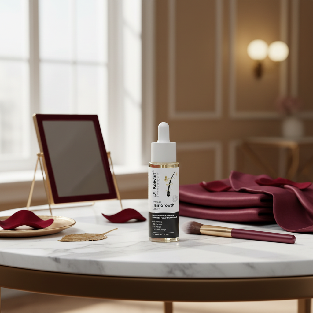 Hair Serum Marble Vanity